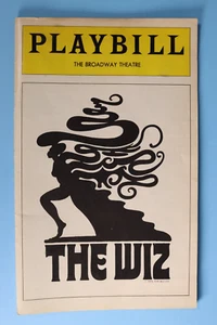 Playbill February 1978 The Wiz The Broadway Theatre Stephanie Mills Tiger Haynes - Picture 1 of 9