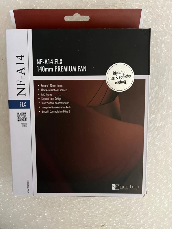Noctua NF-A14 FLX Premium Silent Case Fan 3-Pin 140mm Ship from US - Image 1 of 2