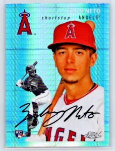 Zach Neto 2023 Topps Platinum Anniversary  Prism Refractor Rookie Card - Imagen 1 de 2