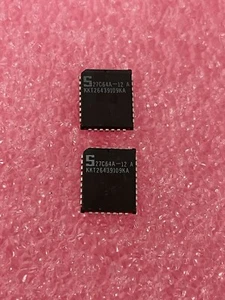 27C64A-12A 64K EPROM 8KX8 120ns 32 PIN PLCC SIGNETICS (LOT OF 2) - Picture 1 of 3