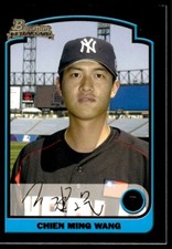 2003 Bowman Draft Picks & Prospects Chien-Ming Wang New York Yankees R124