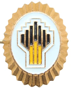 Russian Federation Rosneft Guards Cap Badge - Picture 1 of 4