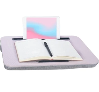 Soporte portátil para portátil con soporte para tableta o teléfono acolchado Foto 1 de 3