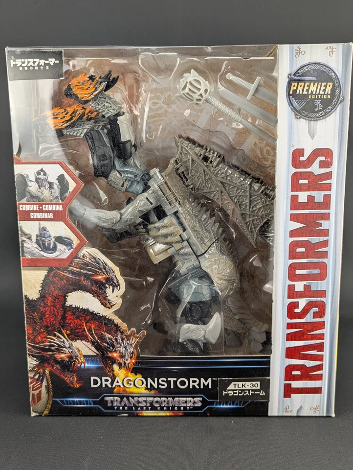 Transformers The Last Knight Dragonstorm complete boxed Hasbro Movie TLK Leader - Image 1 of 4