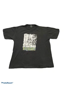 Vintage 90s Divididos Argentina Metal Rock Band Tee Small 21x25 Ricardo Mollo - Picture 1 of 8