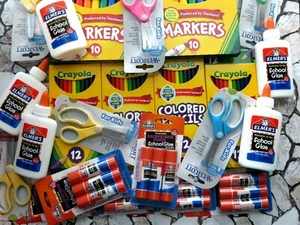 School Supplies Essentials Bundle Pack and individual NIB - Picture 1 of 13