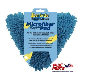 Starbrite Microfiber Reggae Wet/Dry Pad Blue 40128 Brand New - Bild 1 von 2