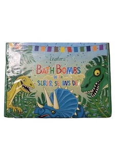 Bath Bombs for Kids with Toys Inside for Girls Boys - 12pcs Surprise Dinosaur  - Picture 1 of 7
