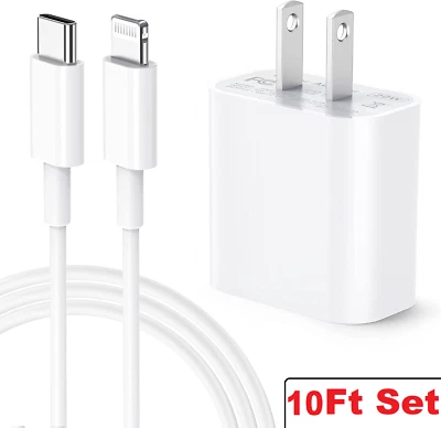 2024 Upgrade Super Fast Charger Type C For iPhone 14 13 12 11Pro Max Xs XR 8Plus - Image 1 of 4