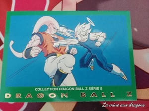 Carte Dragon Ball Z Serie Part 5 n° 21 card DBZ Panini Verte rare Vegeta Buu - Imagen 1 de 1