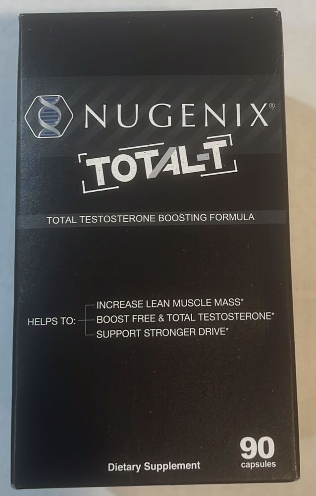 Nugenix Total-T Free and Total Testosterone Booster for Men ~ 90 Ct EXP.02/2025