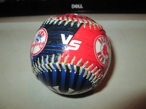 VINTAGE RED BLUE 2012 New York Yankees VS Boston Red Sox BASE BALL BASEBALL Cover