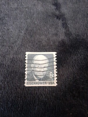 US #1401-6cent Eisenhower,Used Stamp...$200.00 - Image 1 of 2