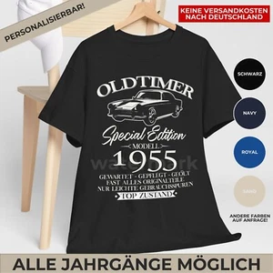 70th Birthday Gift Mens T-Shirt / Ladies T-Shirt Vintage Vintage 1955 - Picture 1 of 18
