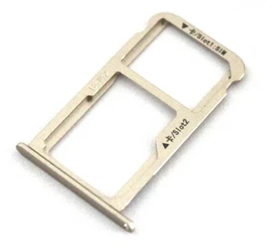 OEM HUAWEI NOVA PLUS MLA-L03 REPLACEMENT GOLD MICRO SIM/SD CARD TRAY HOLDER - Picture 1 of 2