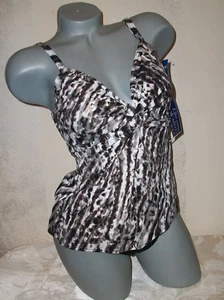 154 $ Victoria Secret 10 Magicsuit Tier Tankini U-Ausschnitt Badeanzug - Bild 1 von 6