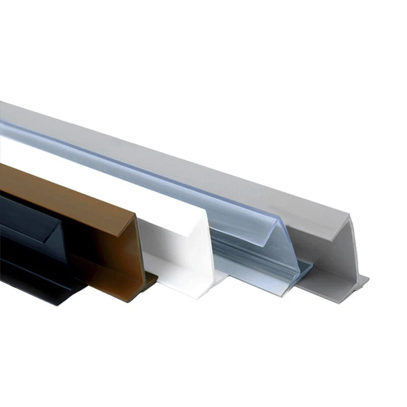1,5m - 12m KÜCHENSOCKEL Sockel Abdichtungsprofil 16-18mm Dichtung Profil - Bild 1 von 1