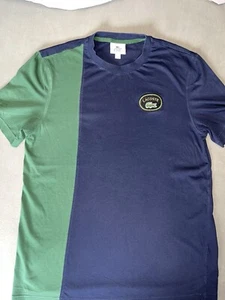Lacoste T-Shirt Blau/Grün Größe M - Bild 1 von 9