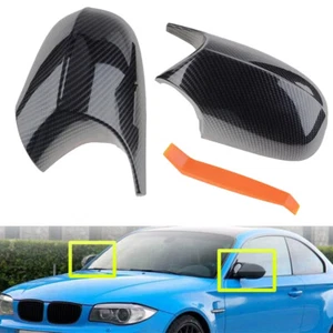 Carbon Fiber M3 Style Mirror Cover For BMW E90 E92 LCI 328i 335i 2010 2009~2011 - Bild 1 von 15