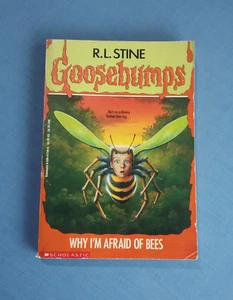 YA BOOK - Goosebumps: Why I'm Afraid of Bees #17 by RL Stine 1994 paperback book - Picture 1 of 6