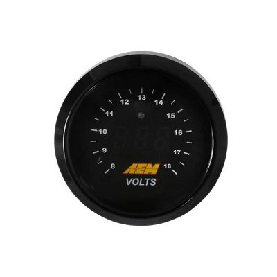 Kit de medidor de tensão digital AEM 30-4400 8-18 volts - Imagem 1 de 4