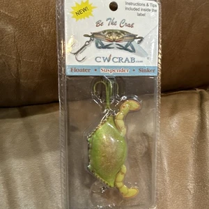 VINTAGE CW CRAB BE THE CRAB LURE Hosenträger Angelköder Überprüfen Sie meine Angebote - Bild 1 von 5