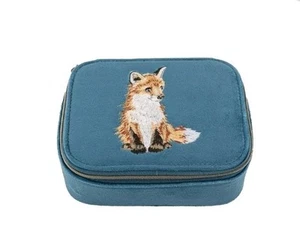 Wrendale Designs 'Daydreamer' custodia accessori ricamata volpe. Nuova Collezione - Foto 1 di 3