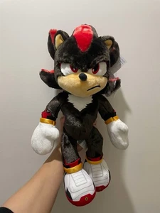 Build-A-Bear Workshop Shadow Sonic 3 Movie Plush Stuffed Animal B-A-B Limited - Picture 1 of 2