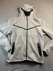 M. Society Hoodie Men's XL Heather Gray Full Zip Long Sleeve Performance Active - Picture 1 of 13
