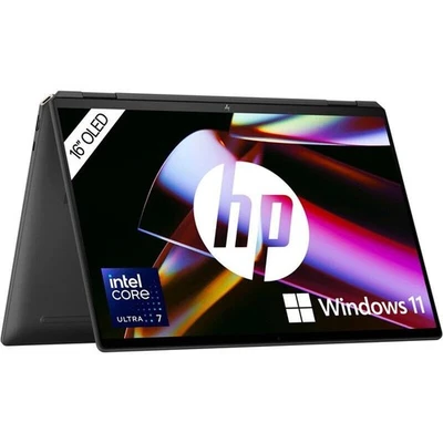 HP Spectre x360 2-in-1 16-aa0375ng, Nightfall Black, Core Ultra 7 155H, 16GB RAM - Bild 1 von 4