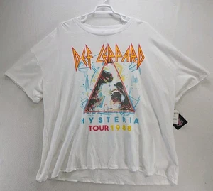 Def Leppard 1988 Hysteria Tour American Classics Concert Tshirt 3XL NWT - Picture 1 of 12