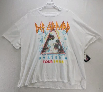 Def Leppard 1988 Hysteria Tour American Classics Concert Tshirt 3XL NWT - Image 1 of 4