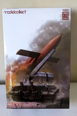 Lanzador de misiles V1 alemán modelo coleccion 1/72 con cuerpo E50 UA72073 - Nuevo en caja Foto 1 de 4