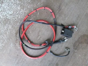 Cable batería bmw e36 desde 6 cilindros (batería en maletero) M3 3.2 evo 328 + tierra - Imagen 1 de 3