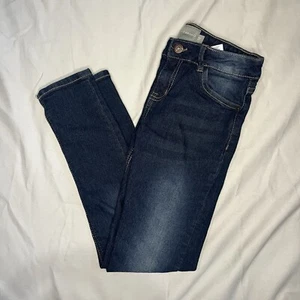 Girls Youth Lucky Brand Zoe Skinny Denim Jeans Size 12- adjustable waist - Picture 1 of 9