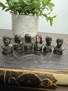 Lote de 6 Mini Bustos El Señor de los Anillos Aragorn Vending 1.5" LOTR - Imagen 1 de 8