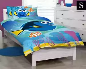 NEW FINDING DORY DISNEY SINGLE SIZE KIDS BED COTTON QUILT DOONA COVER SET - Bild 1 von 1