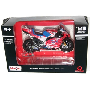 Maisto - Ducati Desmosedici Pramac #89 Jorge Martin (GP 2021) Modell Maßstab 1:18 - Bild 1 von 1