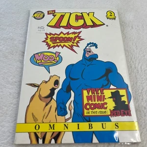 THE TICK Omnibus Vol 2 1997 New England Comics INCLUDES MINI COMIC - Picture 1 of 7