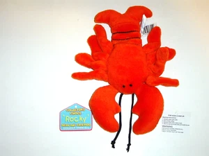 BEAN BAG FRIENDS Rocky die Krabbe PLÜSCHTIER NEU MIT ETIKETT 8" lang 6" breit - Bild 1 von 6