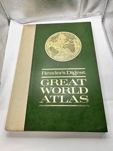 Vintage Reader's Digest Great World Atlas 1969 Third Edition Hard Copy - Picture 1 of 7