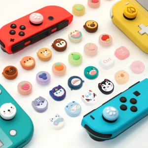 4 un. Funda protectora de silicona con joystick con agarre para pulgar para Nintendo Switch y Lite&Oled - Imagen 1 de 133