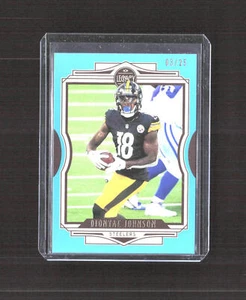 2021 Panini Legacy #24 Diontae Johnson Indigo #/25 - Picture 1 of 2