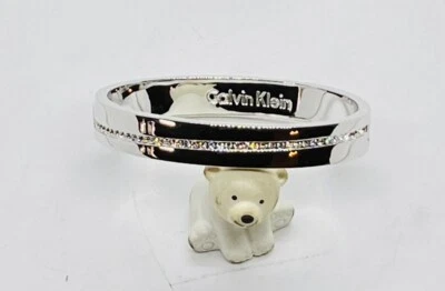 Nuevo brazalete de acero inoxidable pavé Calvin Klein Foto 1 de 4