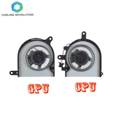 Laptop CPU GPU Cooling Fan For Lenovo V730 V730-13 K22 K22-80 - Image 1 of 2