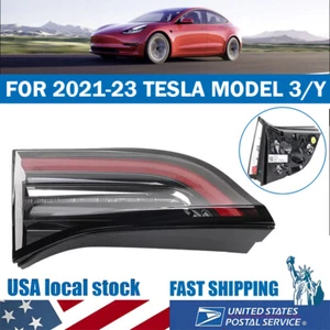 Driver Side Inner Left Tail-light 1502088-00-B For 2021-2023 Tesla Model 3/Y - Picture 1 of 22