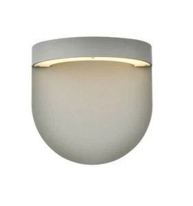 Outdoor Wall Sconce Light Fixture LED Silver Porch Walkway Patio Balcony 9.75" - Picture 1 of 8