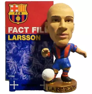 Corinthian Prostars BARCELONA Home LARSSON PR035 Loose With Card MEMBERSHIP 2005 - Picture 1 of 1