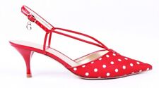 Guess Women's Sandals Slingbacks Court Shoes Red