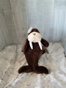 Morsa Waldo de peluche Dakin vintage 1987 vida marina marina animales océano - Imagen 1 de 5